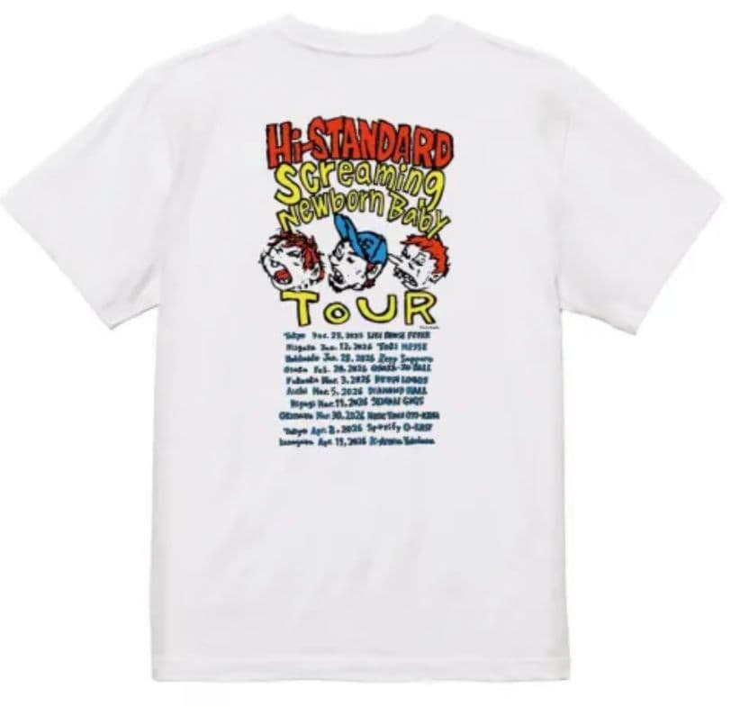 h*m様 【Hi-STANDARD】SNB TOUR HONGOLIAN Tシャ