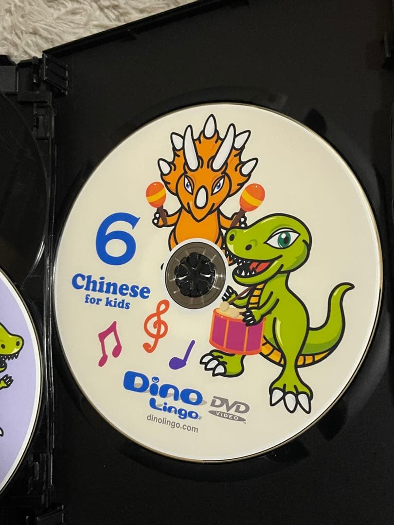 Dino Lingo Chinese for kids 6枚セット