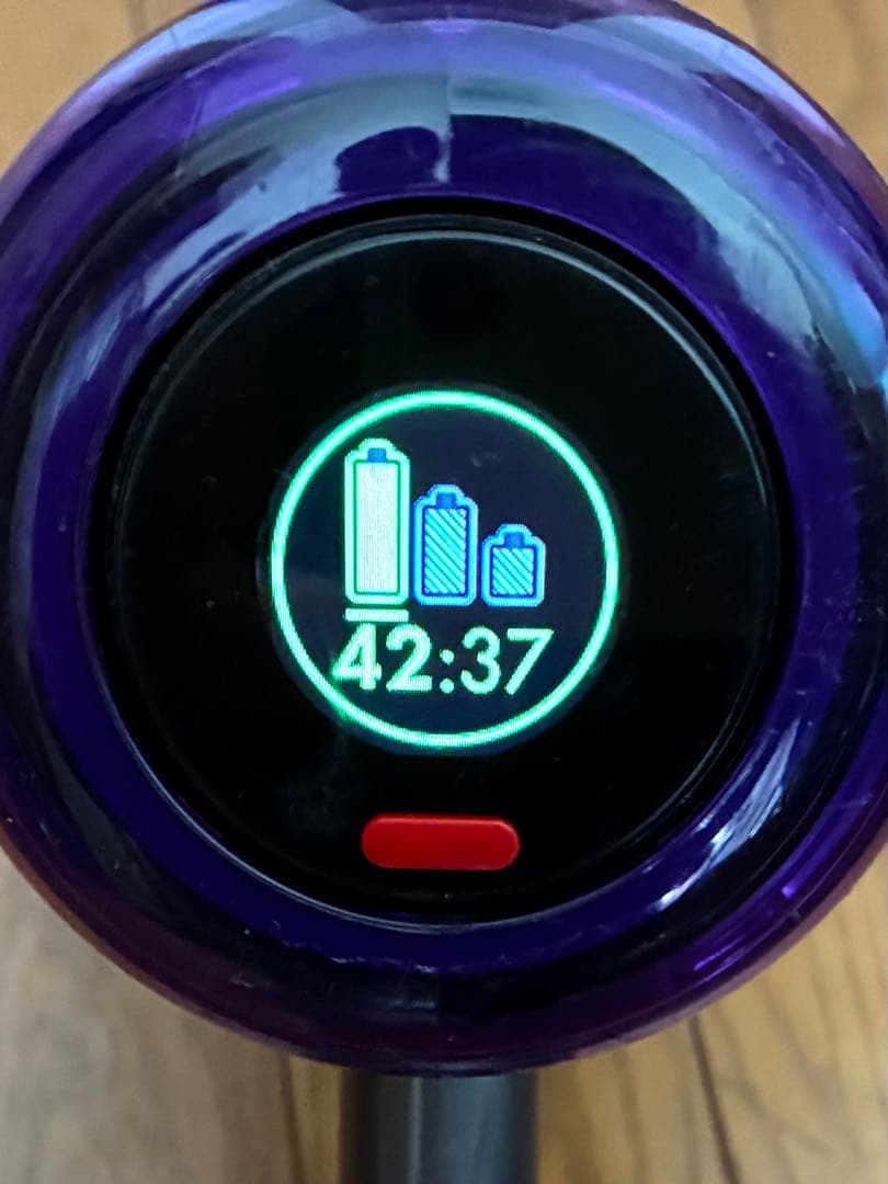 ダイソン　コードレス掃除機　SV18　④　2021年製　稼働時間：42分37秒