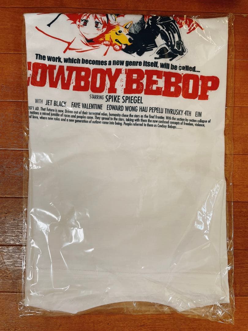 COSPA カウボーイビバップ Tシャツ ホワイト Lサイズ 未着用 希少 レア