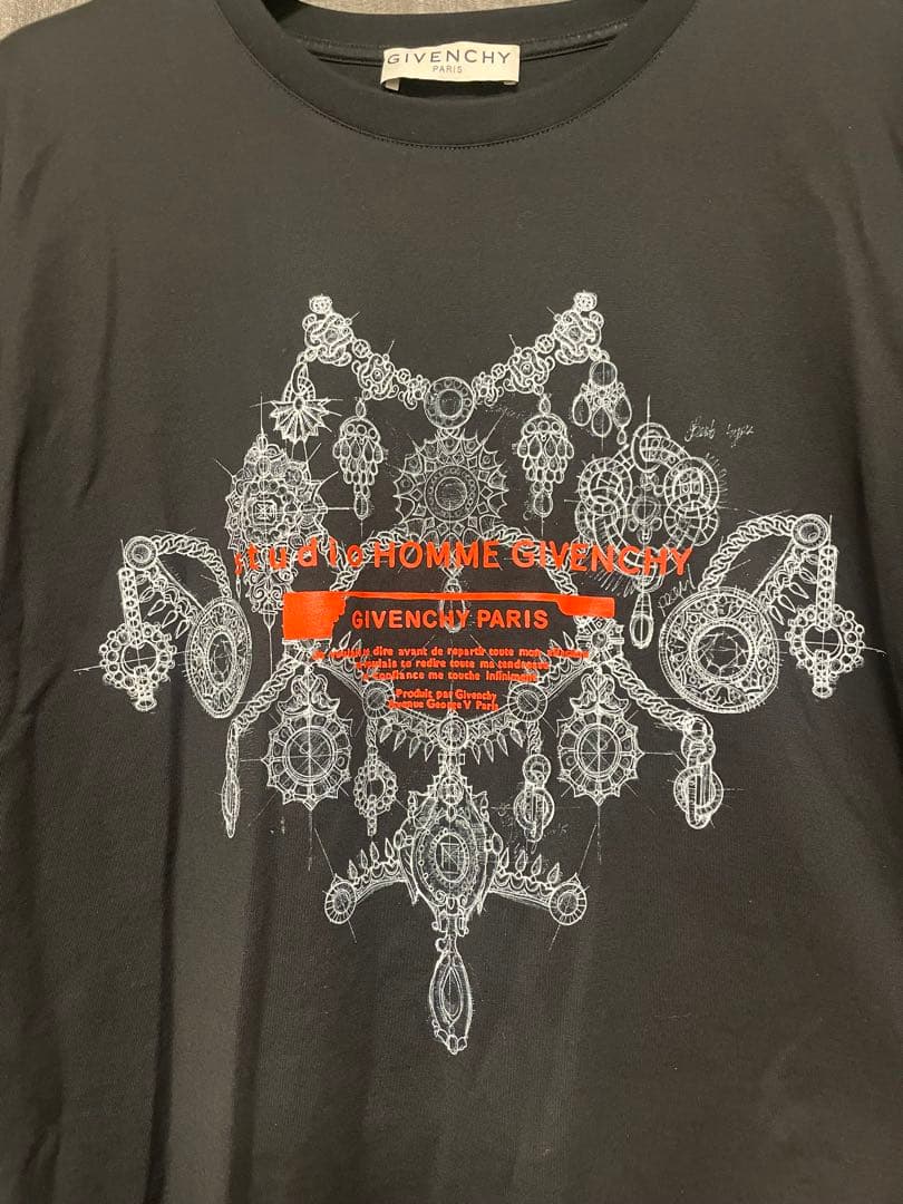 GIVENCHY ブラック Tシャツ RARE