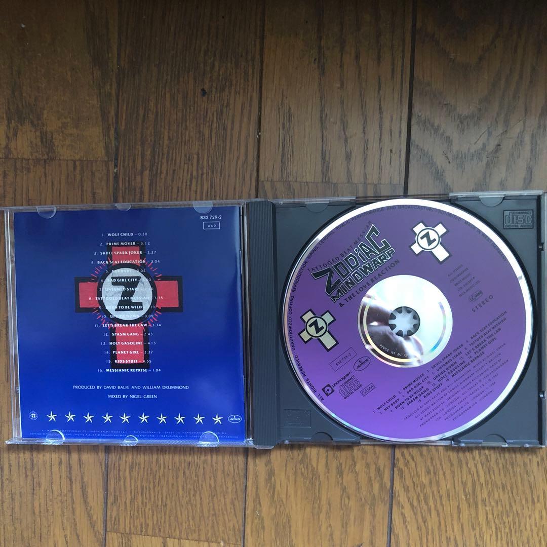 ゾディアック•マインドワープ　聖•極道伝説　輸入盤日本語解説付きCD