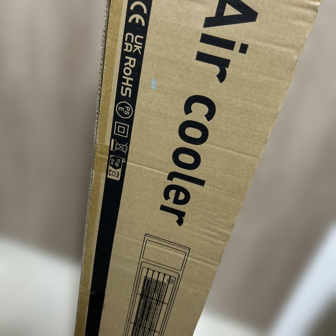 残１✨冷風機 強力 冷風扇 スリムタワー型 4個保冷バック　ポータブルクーラー