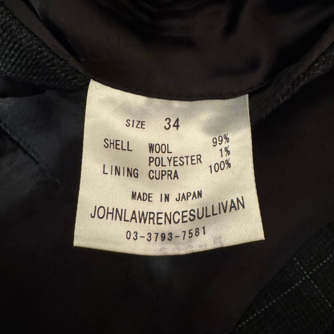 JOHN LAWRENCESULLIVAN ウール　テーラードジャケット
