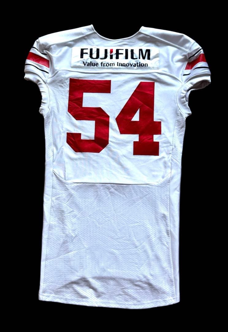 アメリカンフットボール ユニフォーム 54FUJIFILM富士フイルム Mサイズ