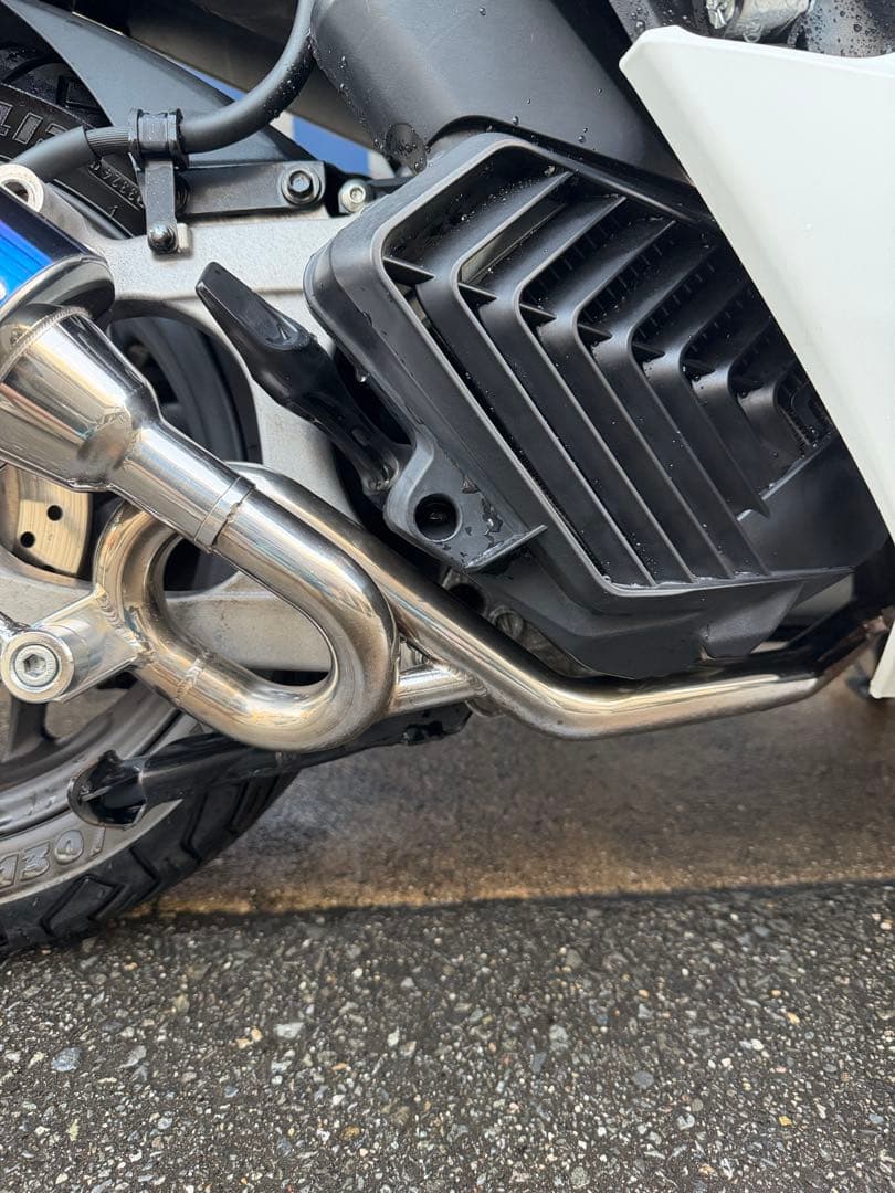 PCX125 JK05 SP忠男　レインボーチタンマフラー