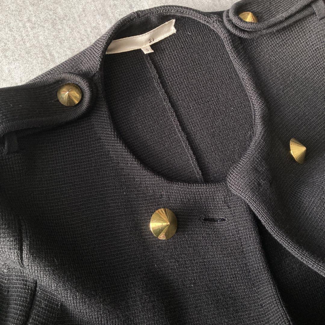 【シンプソンズ 様】3.1 Phillip lim ノーカラー ニットコート