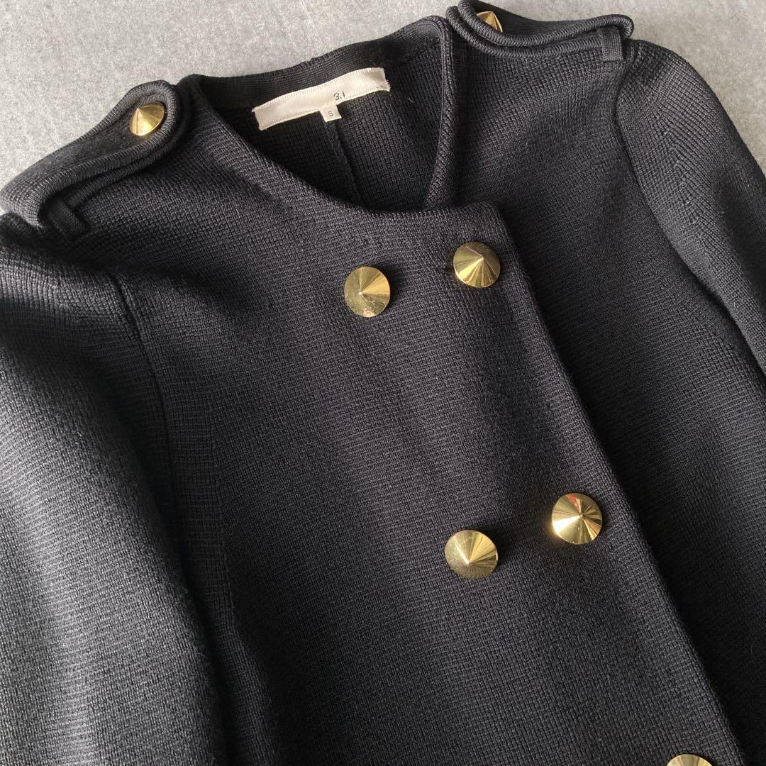 【シンプソンズ 様】3.1 Phillip lim ノーカラー ニットコート