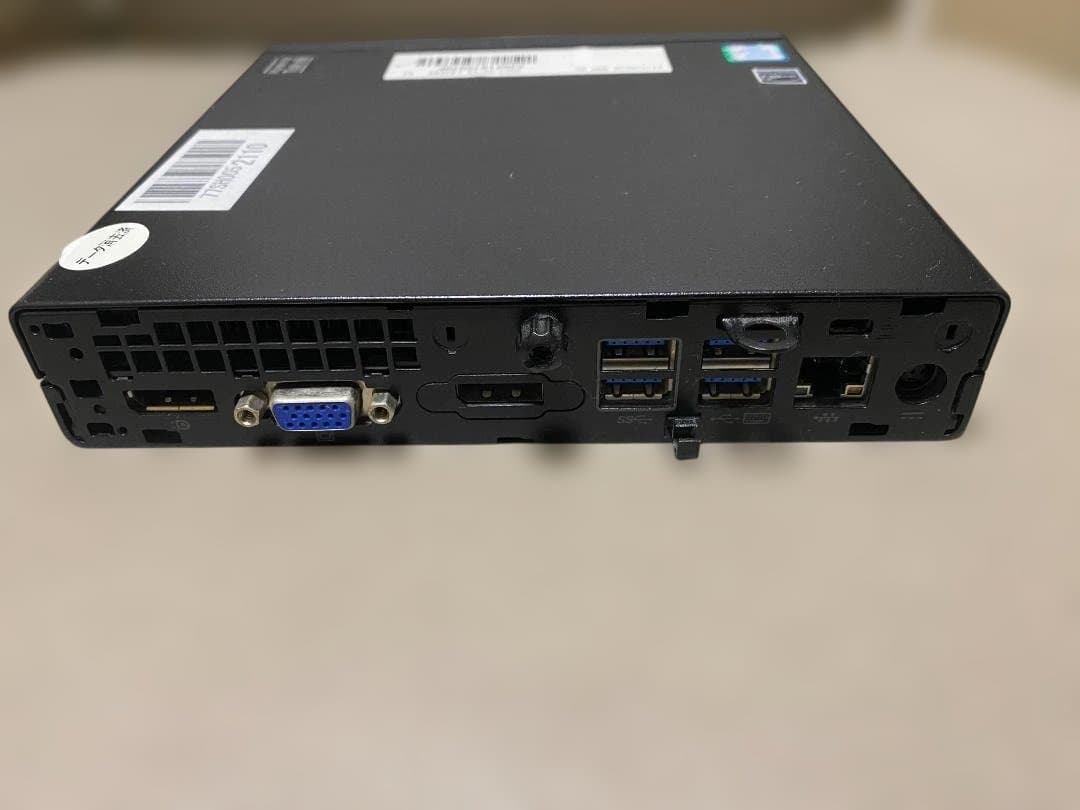 お*。様 HP EliteDesk 800 G2 DM SSD256GB メモリ