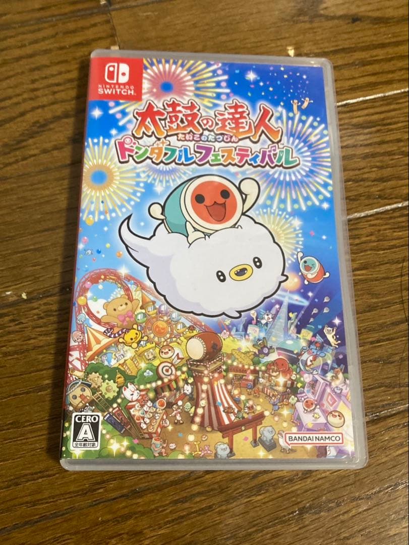 ニンテンドーSwitch たいこの達人ドンダブルフェスティバルソフト&太鼓