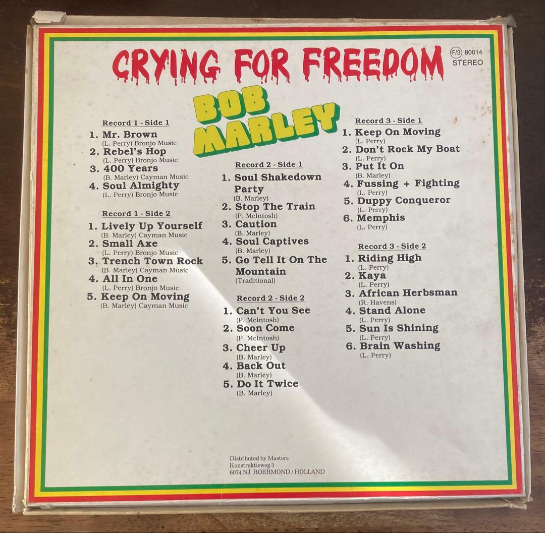 ◾️3LPボックス■BOB MARLEY ■ボブ・マーリー■Crying For
