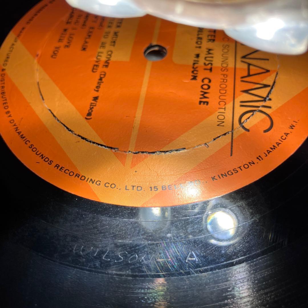 Delroy Wilson Better Must Come LP 初期盤