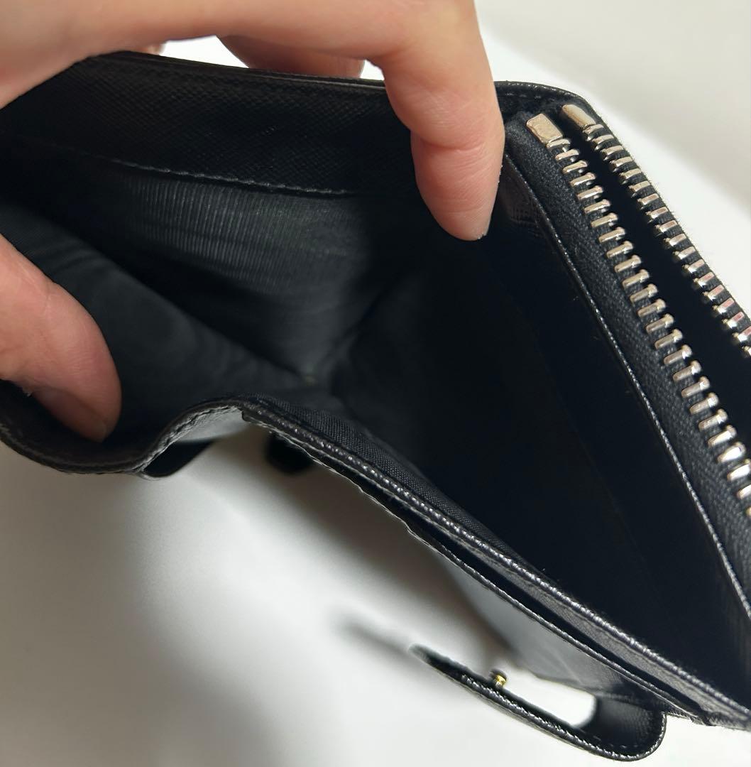 美品 プラダ サフィアーノ 二つ折り財布 最終値下げ！