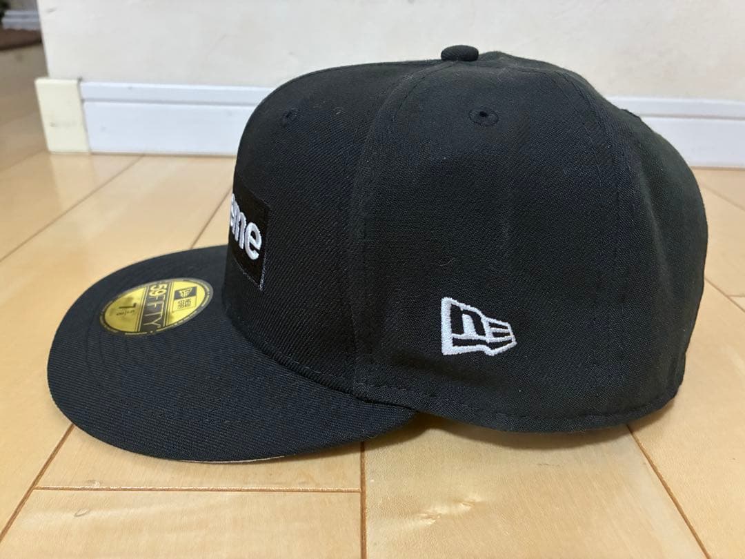 【新品未使用】Supreme 59FIFTY ベースボールキャップ ブラック