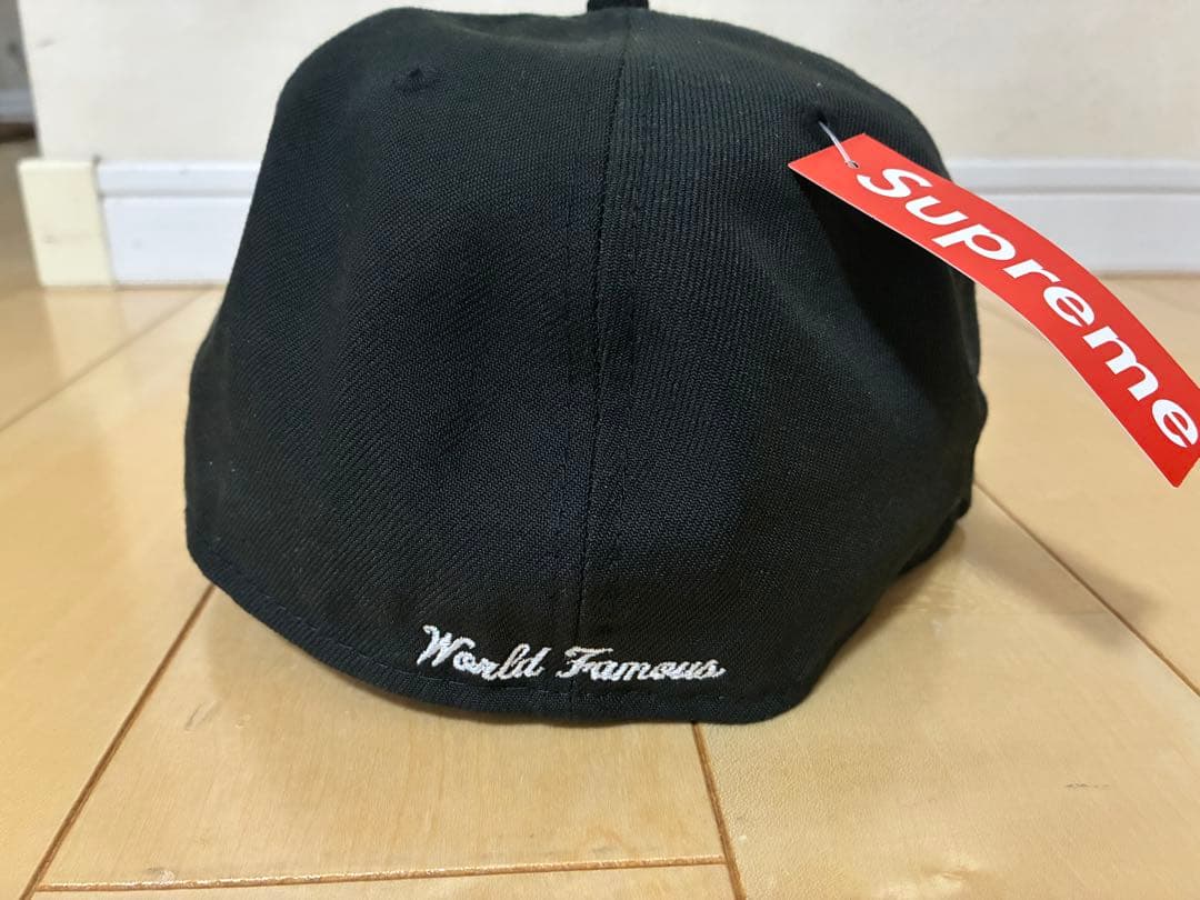【新品未使用】Supreme 59FIFTY ベースボールキャップ ブラック