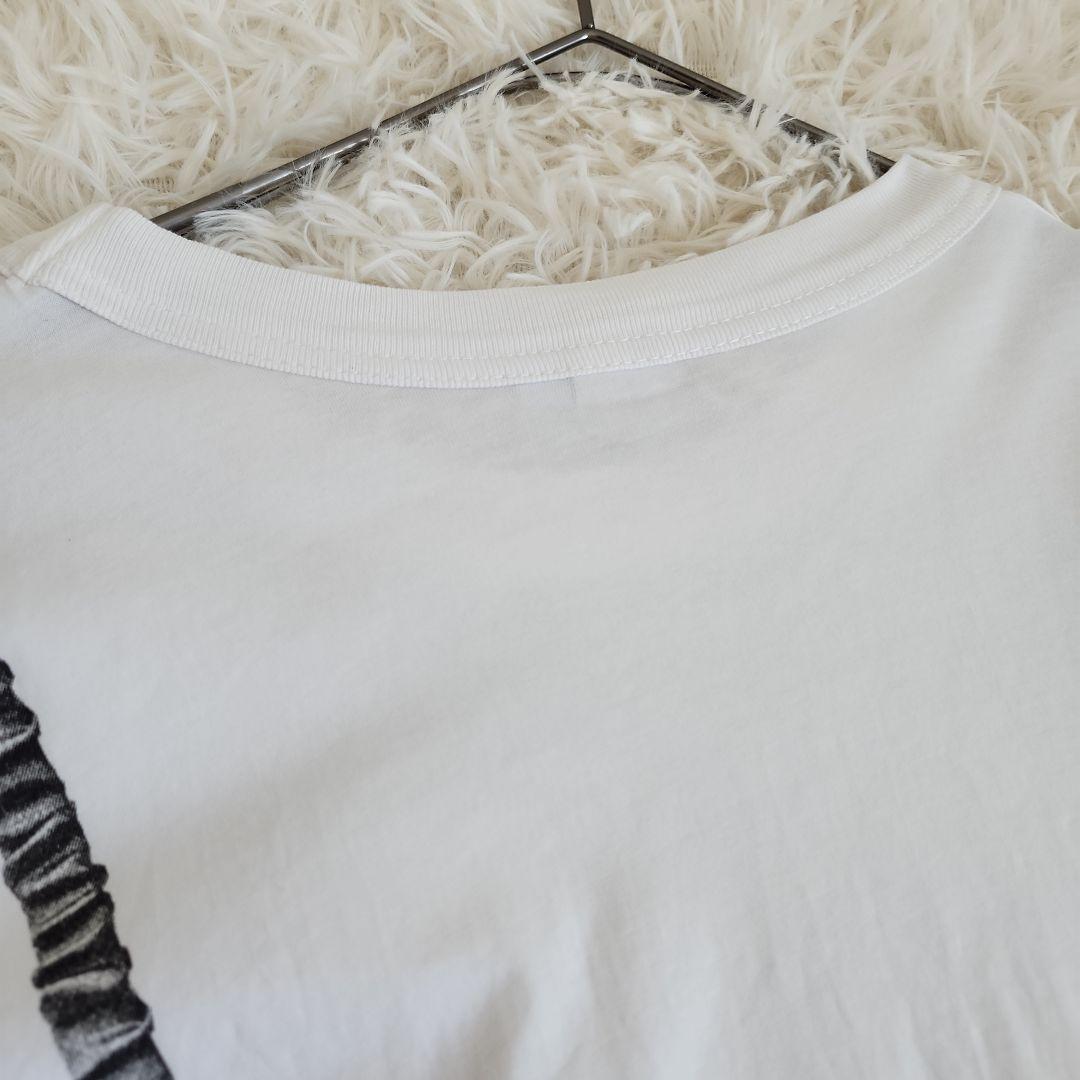 【レア美品】Vaquera バケラ　ブラプリント　半袖Tシャツ　ワンピース