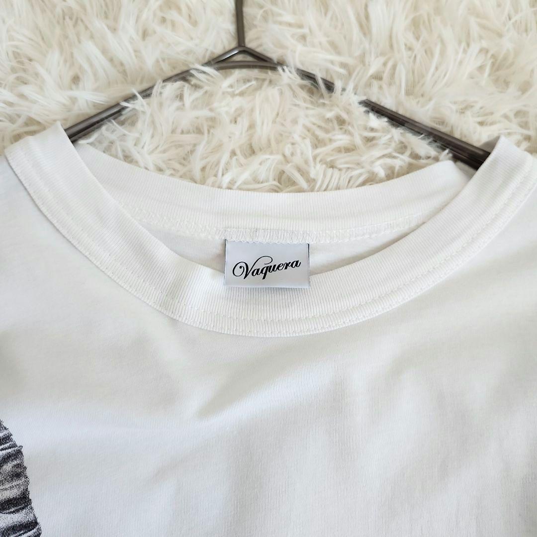【レア美品】Vaquera バケラ　ブラプリント　半袖Tシャツ　ワンピース