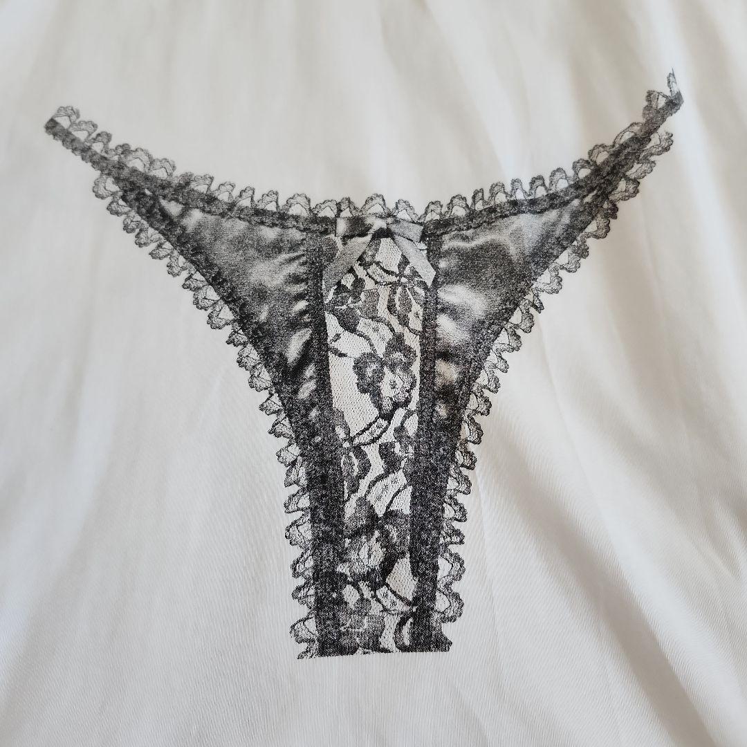 【レア美品】Vaquera バケラ　ブラプリント　半袖Tシャツ　ワンピース