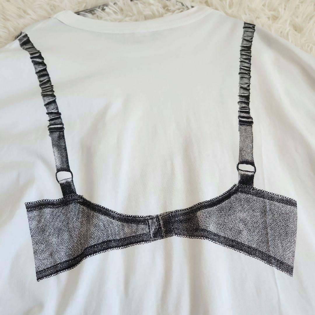 【レア美品】Vaquera バケラ　ブラプリント　半袖Tシャツ　ワンピース