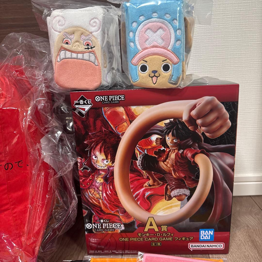 ONE PIECE 1番くじ A賞 フィギュア トートバッグ カードケース 他