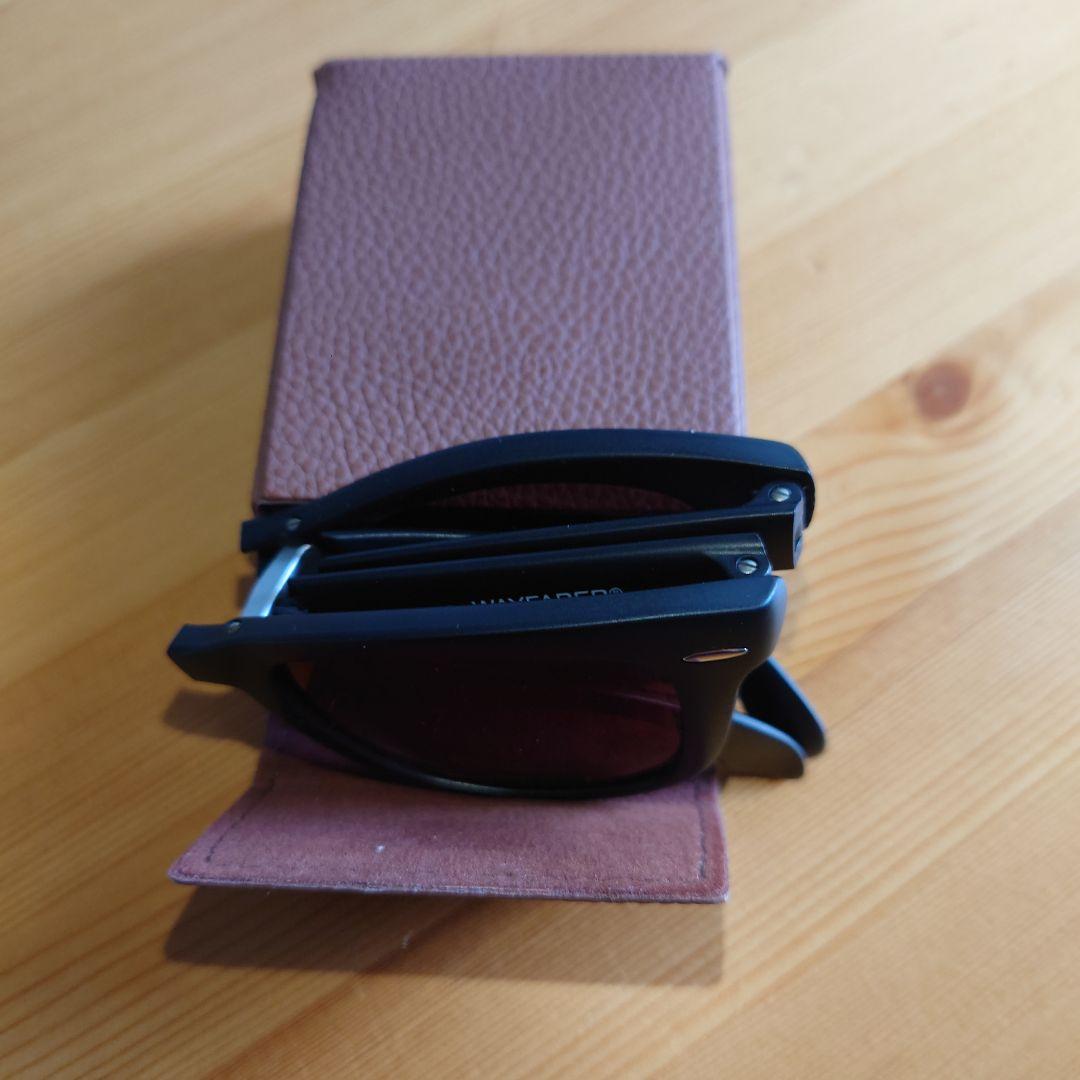 Ray-Ban クラシック サングラス 赤レンズ
