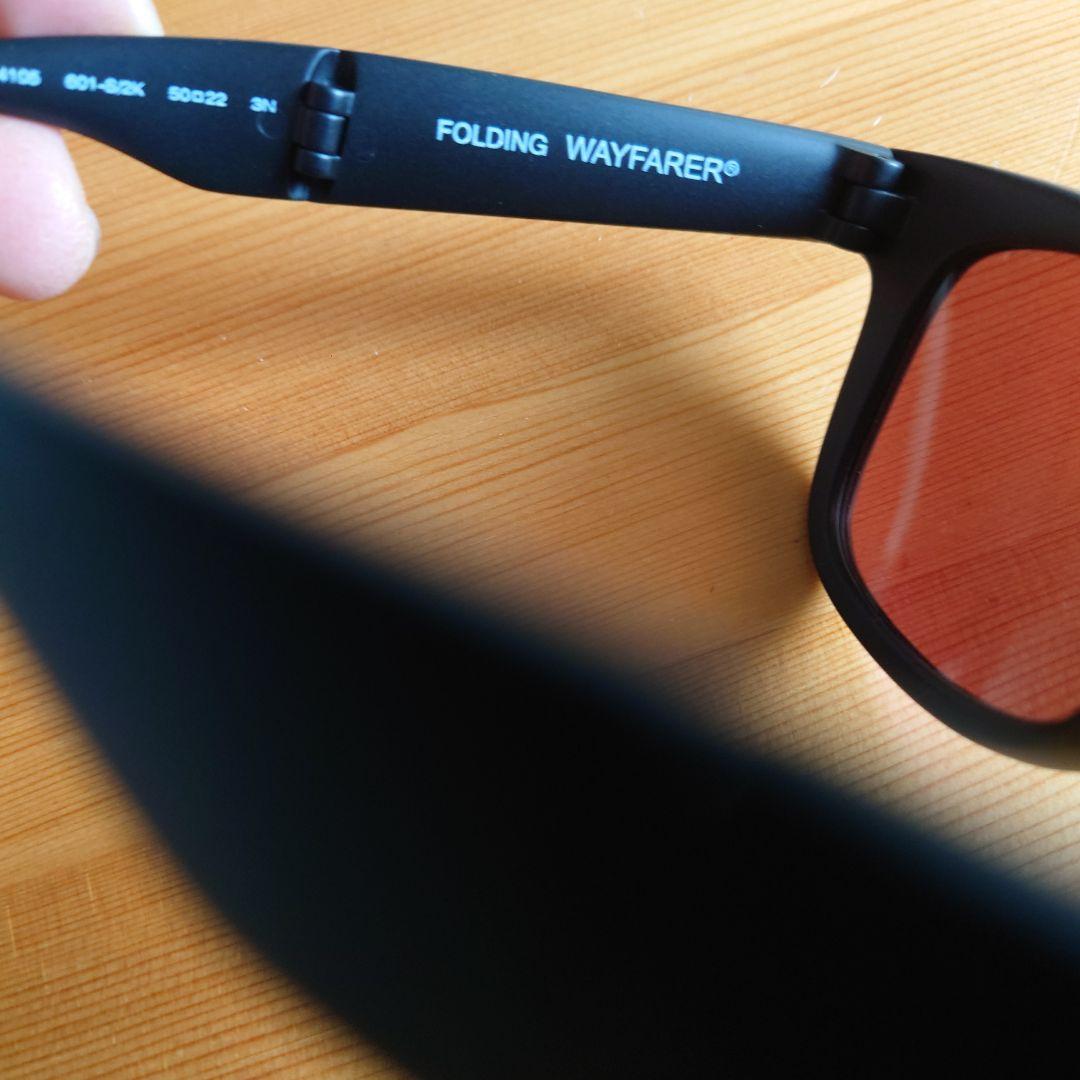 Ray-Ban クラシック サングラス 赤レンズ