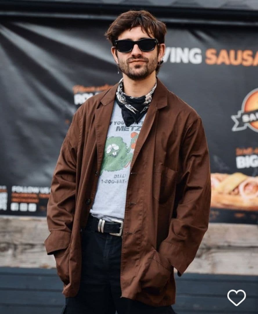 新品未使用FOUNDOUR WORK JACKET ブラウン 完売品 金子恵治