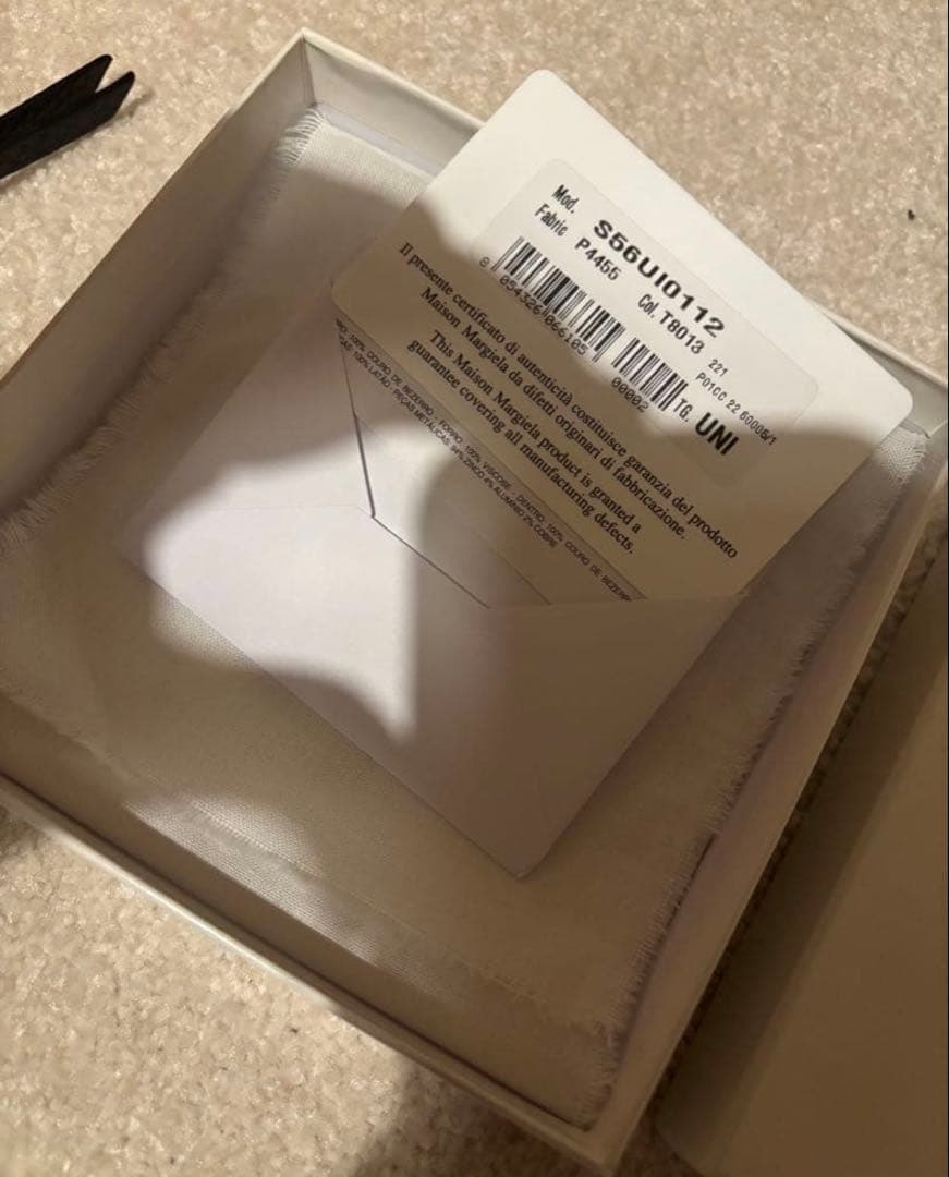 Maison Margiela マルジェラ 二つ折り財布 S56UI0112