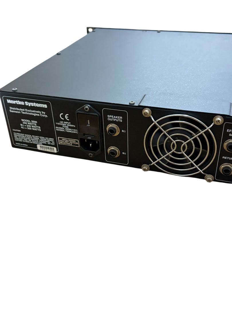 Hartke Systems ベースヘッドアンプ HA3500 WATTS