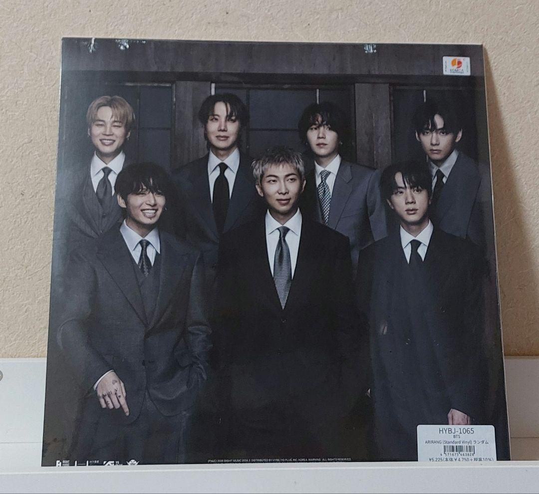 即️⭕️アリラン アナログ LP SUGA Standard Vinyl BTS