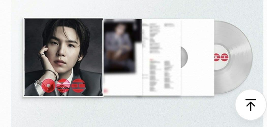 即️⭕️アリラン アナログ LP SUGA Standard Vinyl BTS
