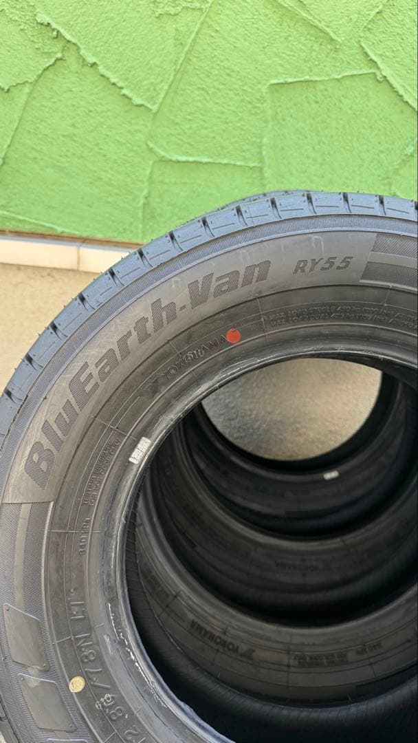 BluEarth-Van145/80R12 2024年製新車外しRY55エヴリィ