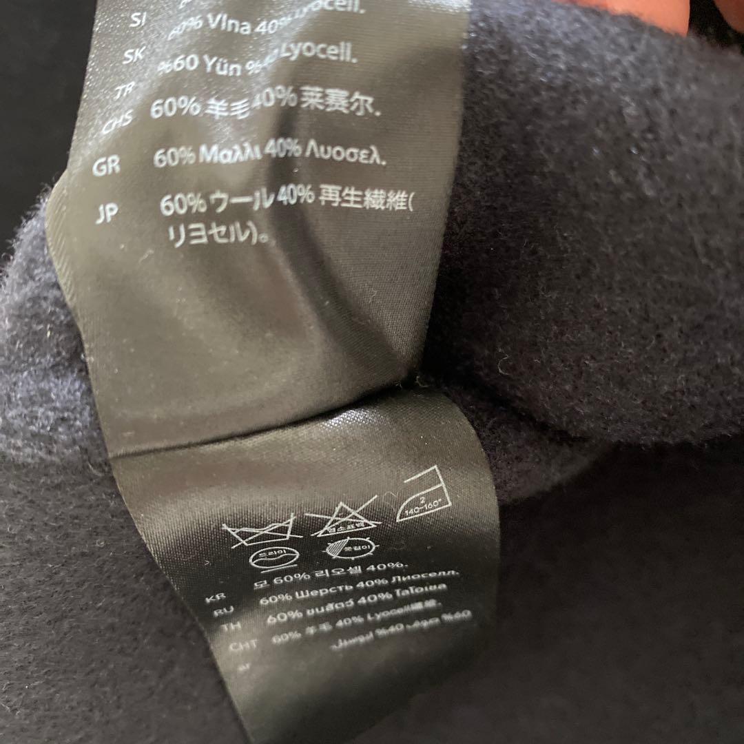COS ノースリーブ ネイビー ワンピース EUR 34