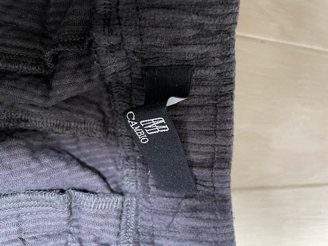 CAMBIO コーデュロイ バルーン テーパード パンツ Lサイズ カンビオ