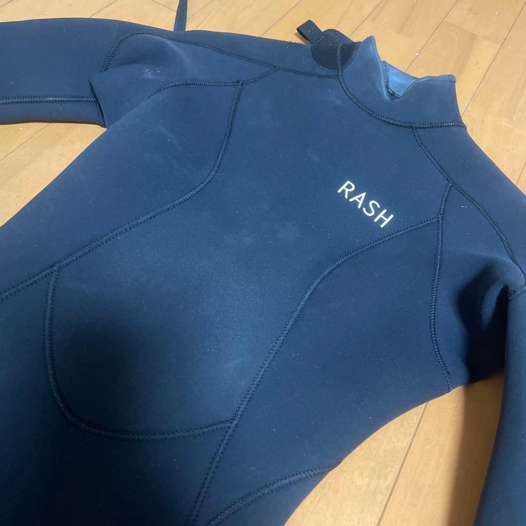 RASH ブラック フルスーツ ウェットスーツ