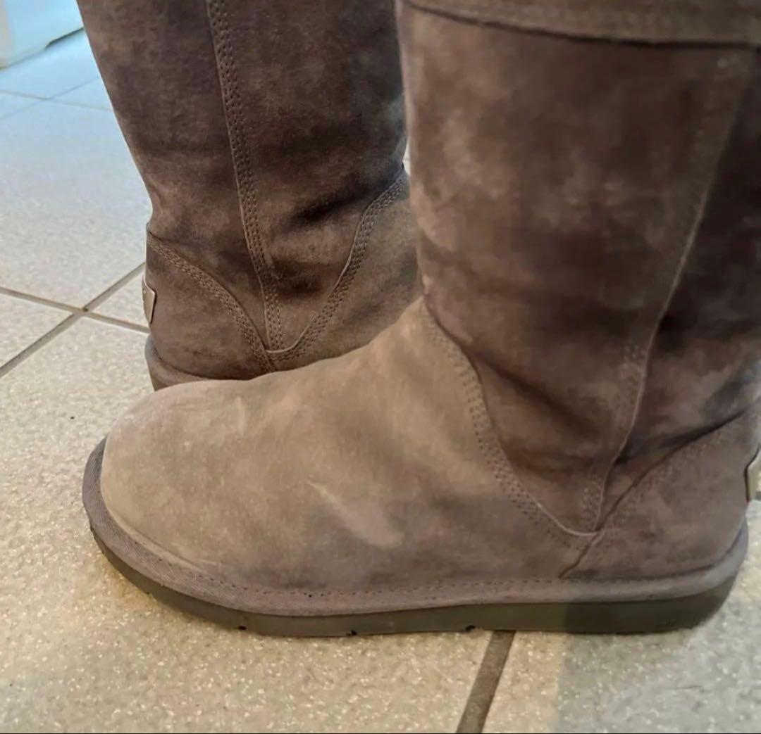 ［極美品］UGG グレー　ムートンブーツ　24cm