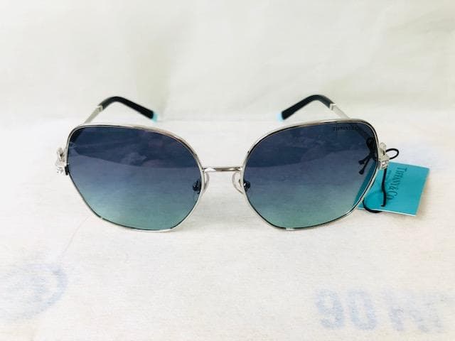 定価6.1万ティファニーTiffany&Coサングラス眼鏡メガネ正規めがねブルー