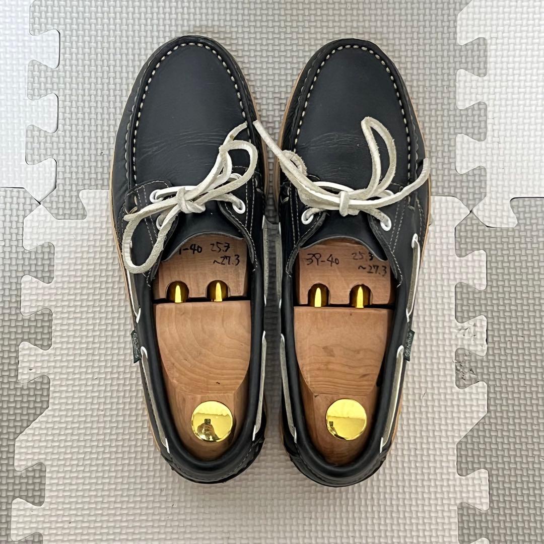 paraboot パラブーツ BIRTH デッキシューズ ネイビー UK6