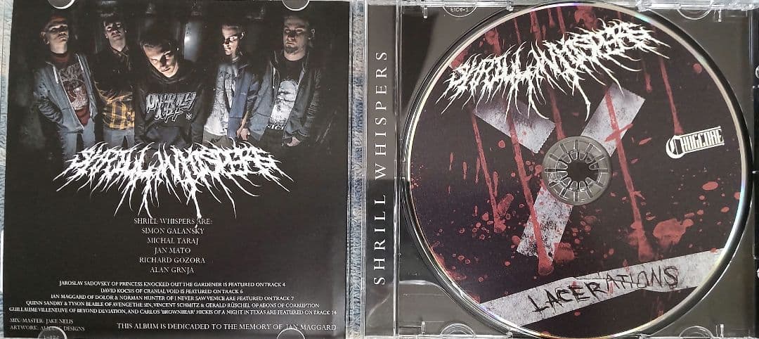 洋楽 Shrill Whispers / Lacerations