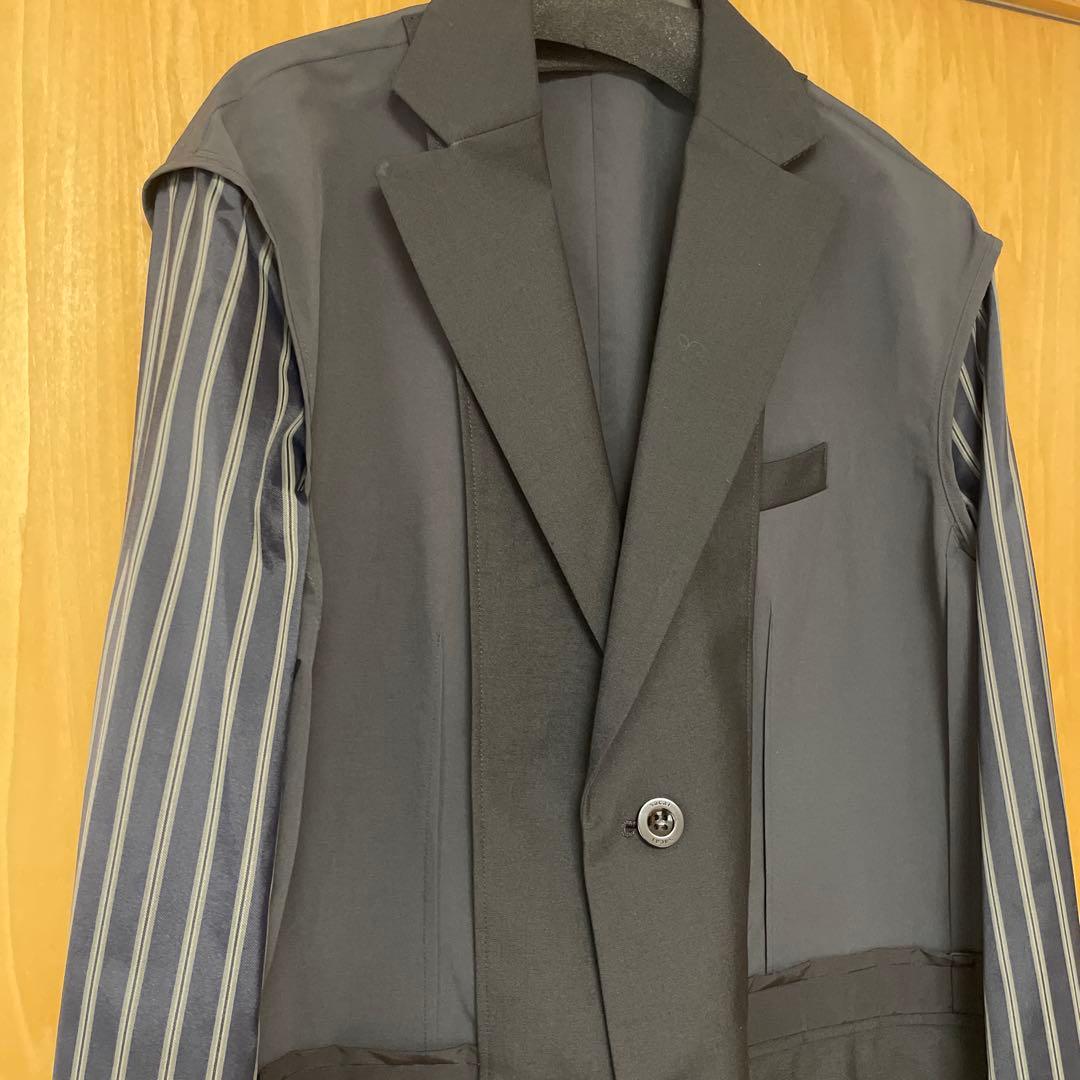 Sacai 24SS Suiting Jacket ナイロンテーラードジャケット