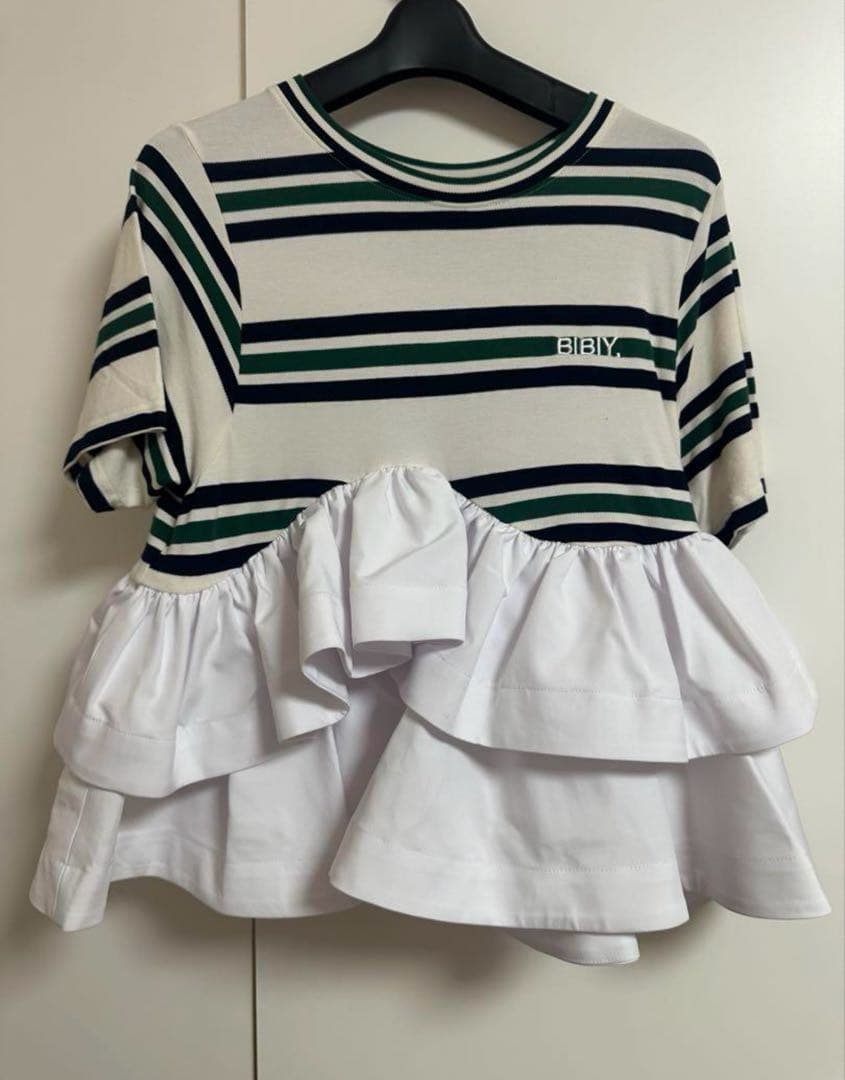 Bibiy. LOLA PEPURAMU TOP グリーン