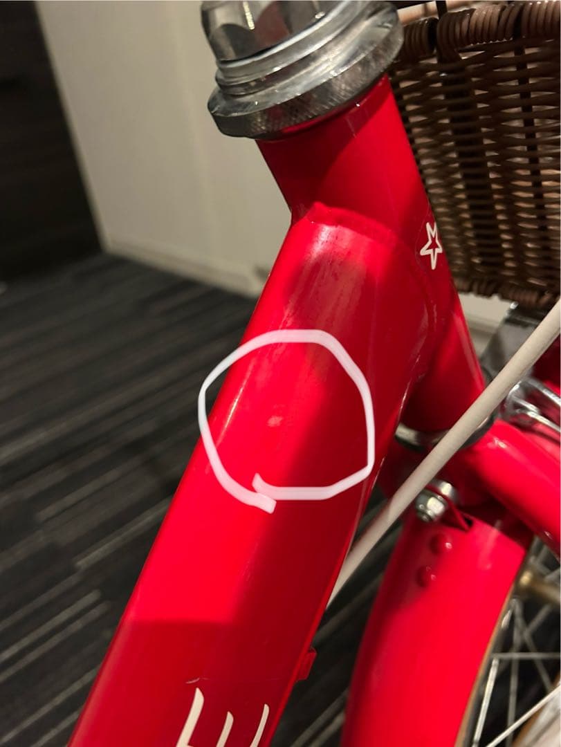 【送料込み】CLAIRE 幼児用自転車/ 補助輪 補助ハンドル 付き 15インチ