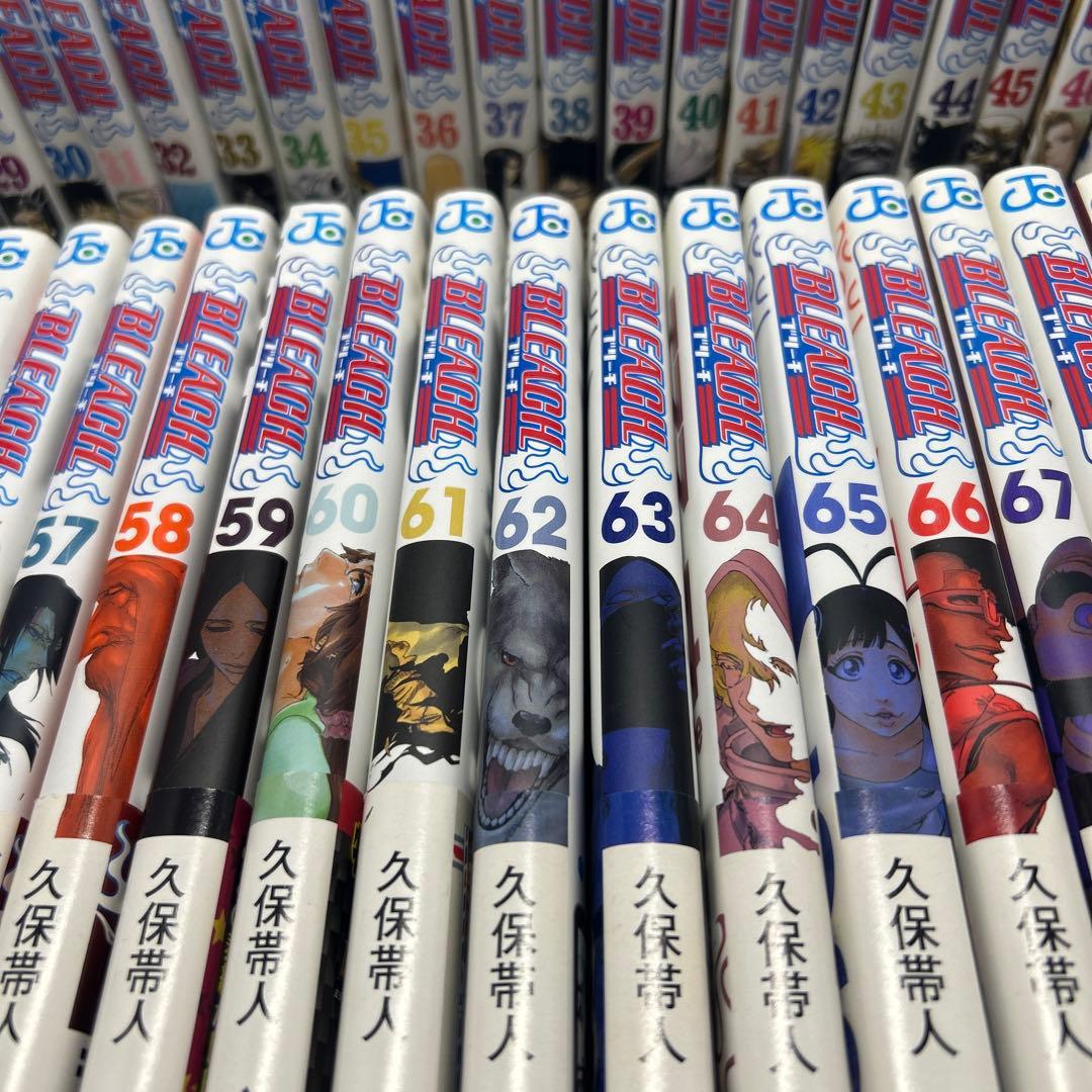 BLEACH (ブリーチ) 全巻セット 1〜74巻＋関連本4冊　合計78冊セット