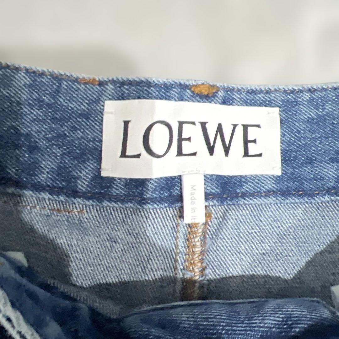 LOEWE アナグラムデニムオーバーサイズバギーデニム