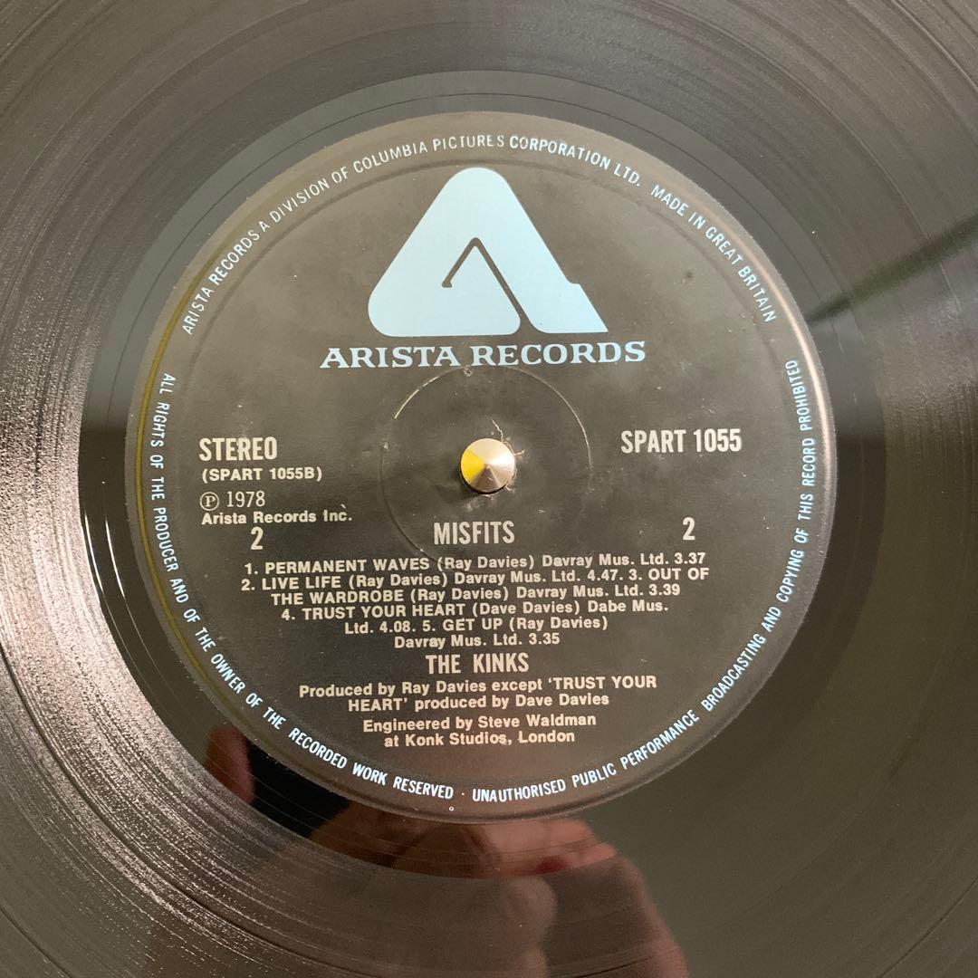 The Kinks / Misfits UK盤LP