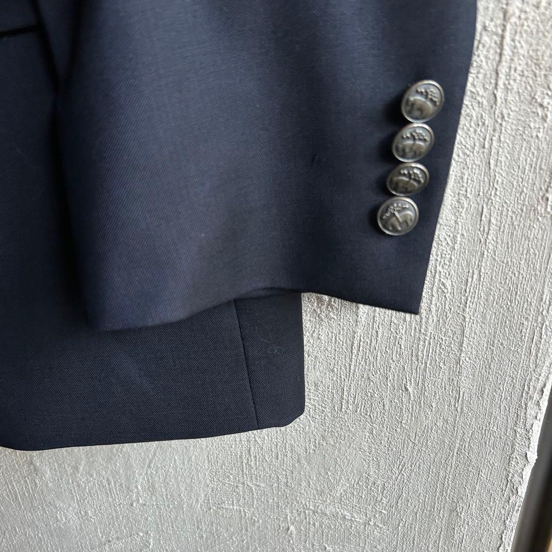 BROOKS BROTHERS 銀ボタン 紺ブレ ブレザー 42