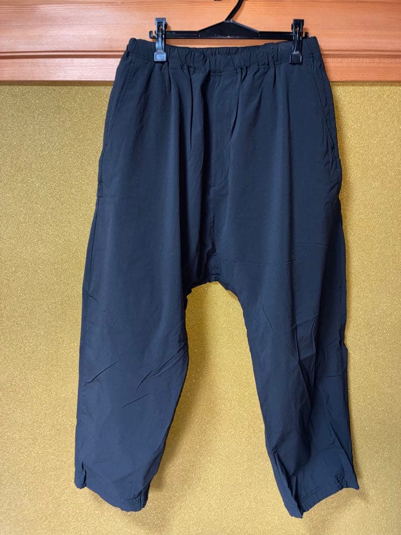 Ssz beams 23AW nylonストレッチサルエルパンツ　サイズS