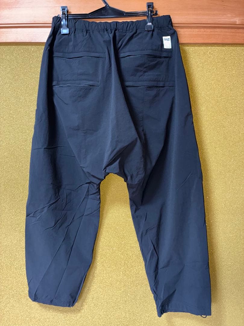 Ssz beams 23AW nylonストレッチサルエルパンツ　サイズS