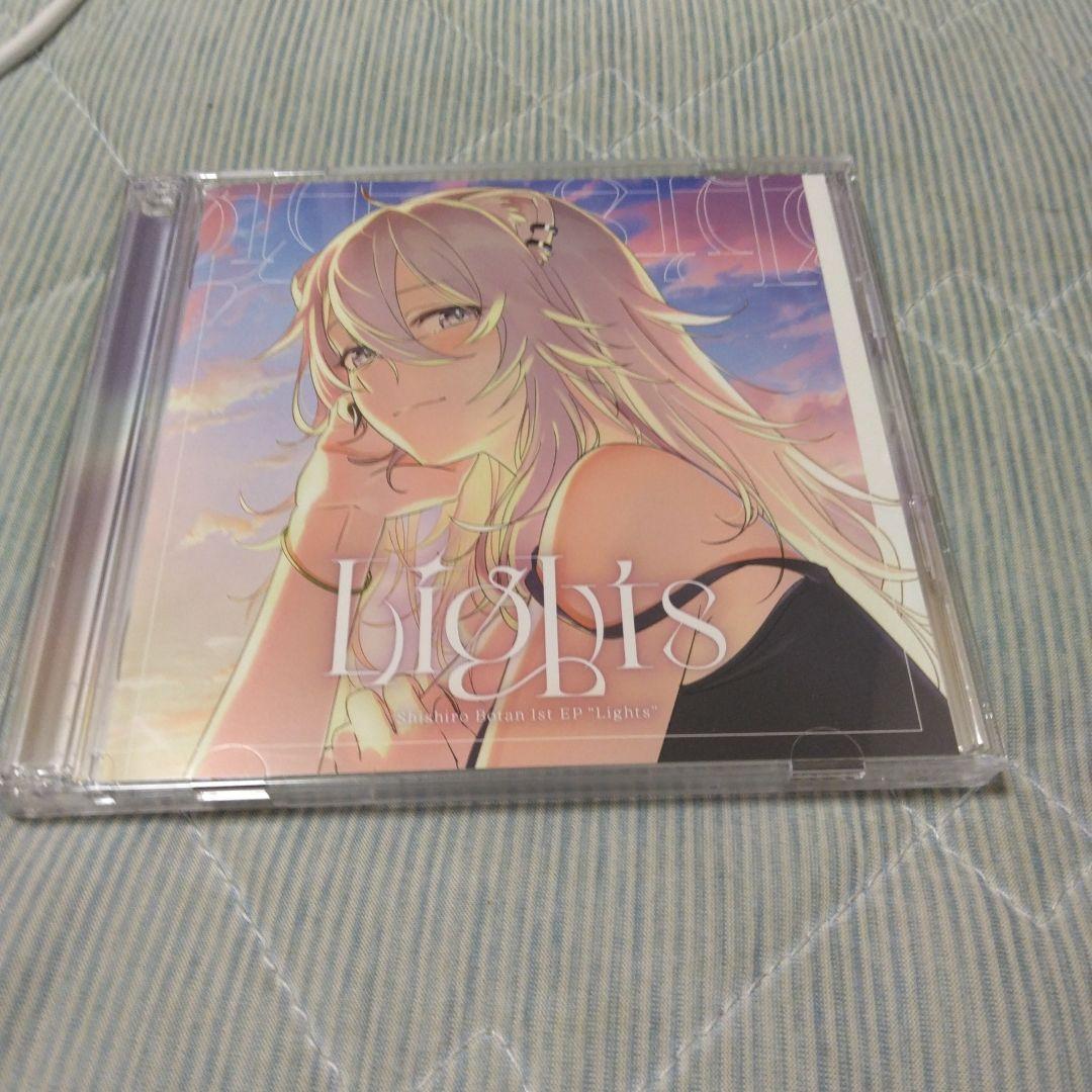 特典付き　獅白ぼたん　Lights 豪華盤　ホロライブ　CD　Vtuber
