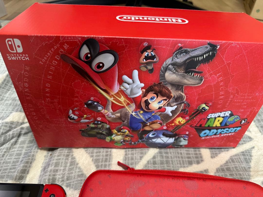 Nintendo Switch マリオ オデッセイセット256GB SDカード付
